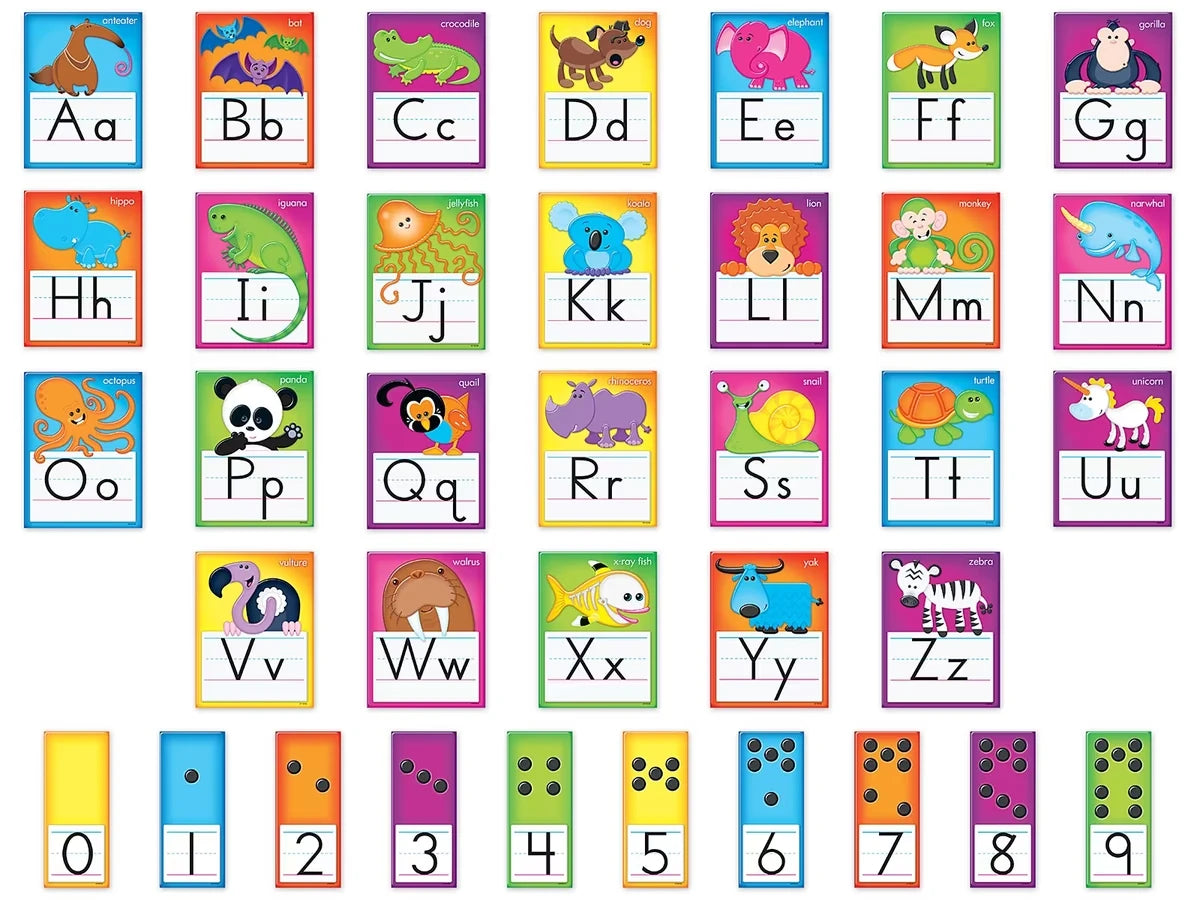 Animal Alphabet Card Bulletin Board Set - US 3704