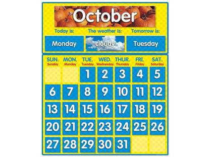 Photo Card Calendar Bulletin Board Set - US 6611