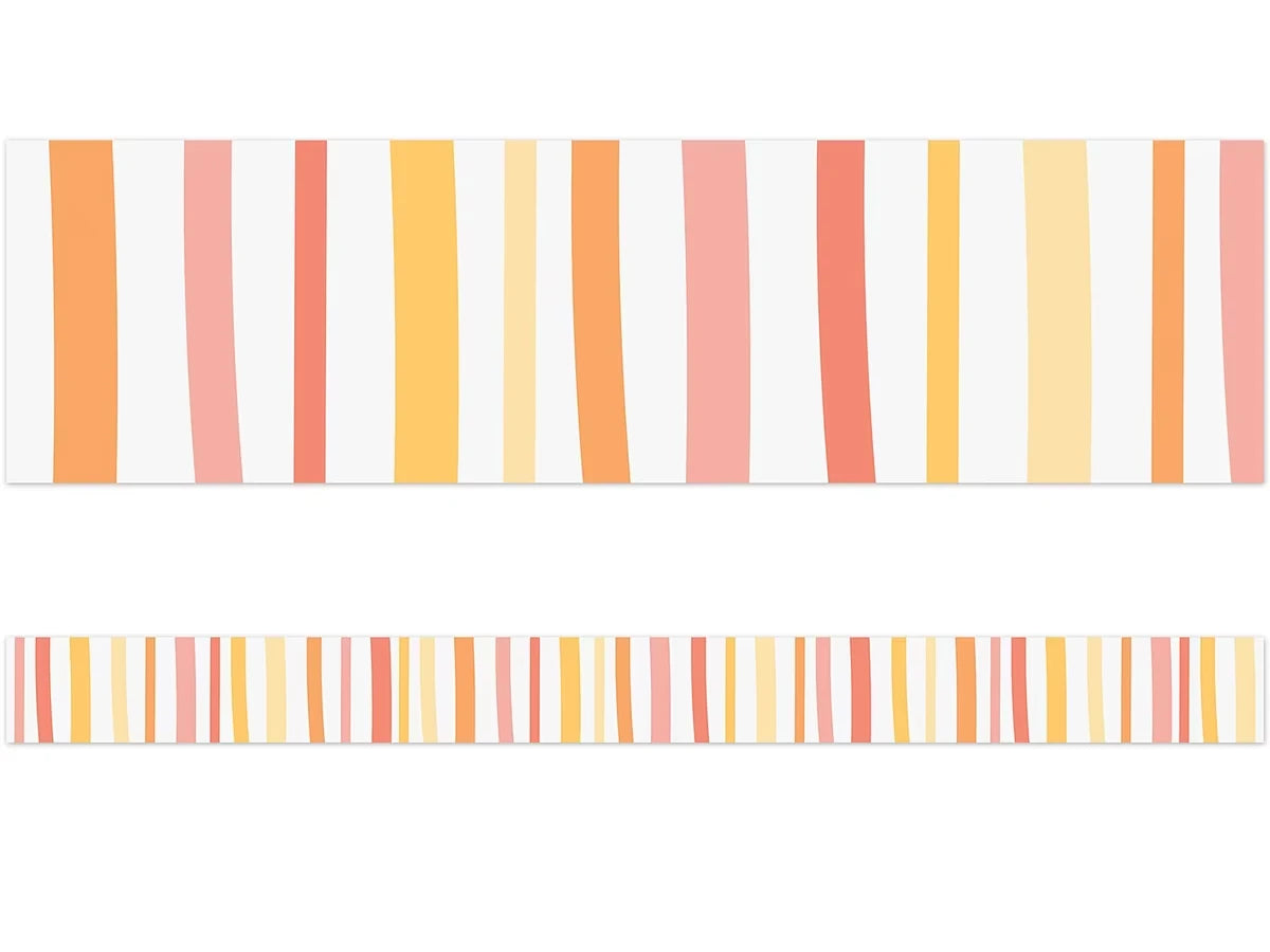 Simply Safari Zebra Striped Border - US 6992