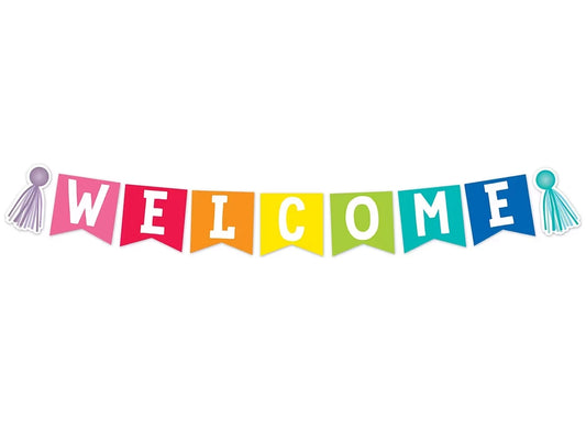 Hello Sunshine Welcome Pennant Bulletin Board Set - US 7287