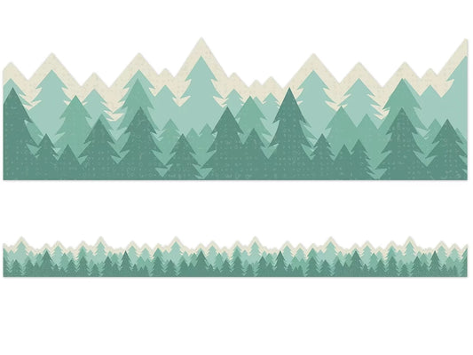 Adventurer Pine Tree Border - US 9689