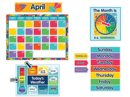 One World Calendar Bulletin Board Set - US 2862