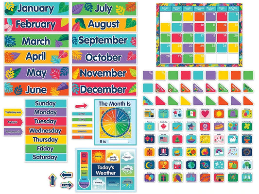 One World Calendar Bulletin Board Set - US 2862