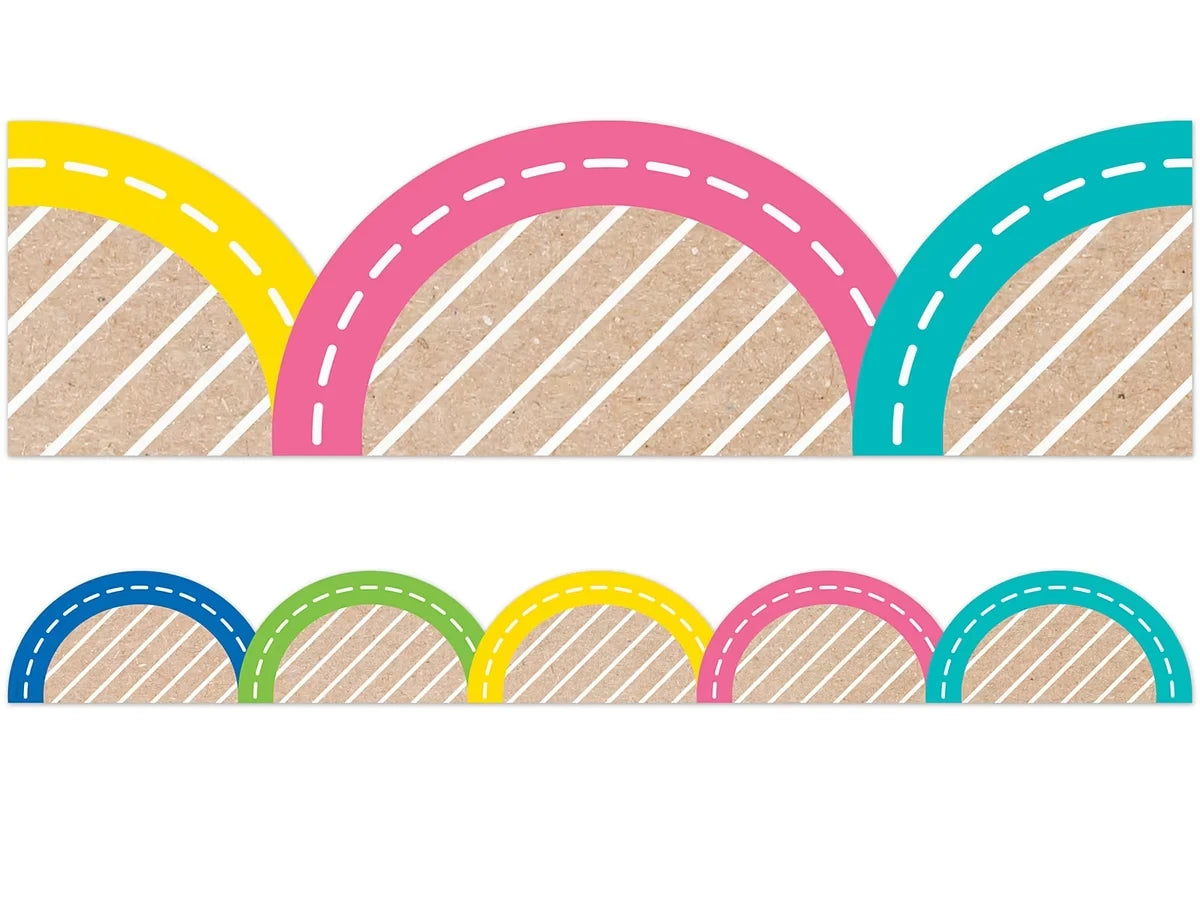 Krafty Pop! Jumbo Scalloped Border - US 4445