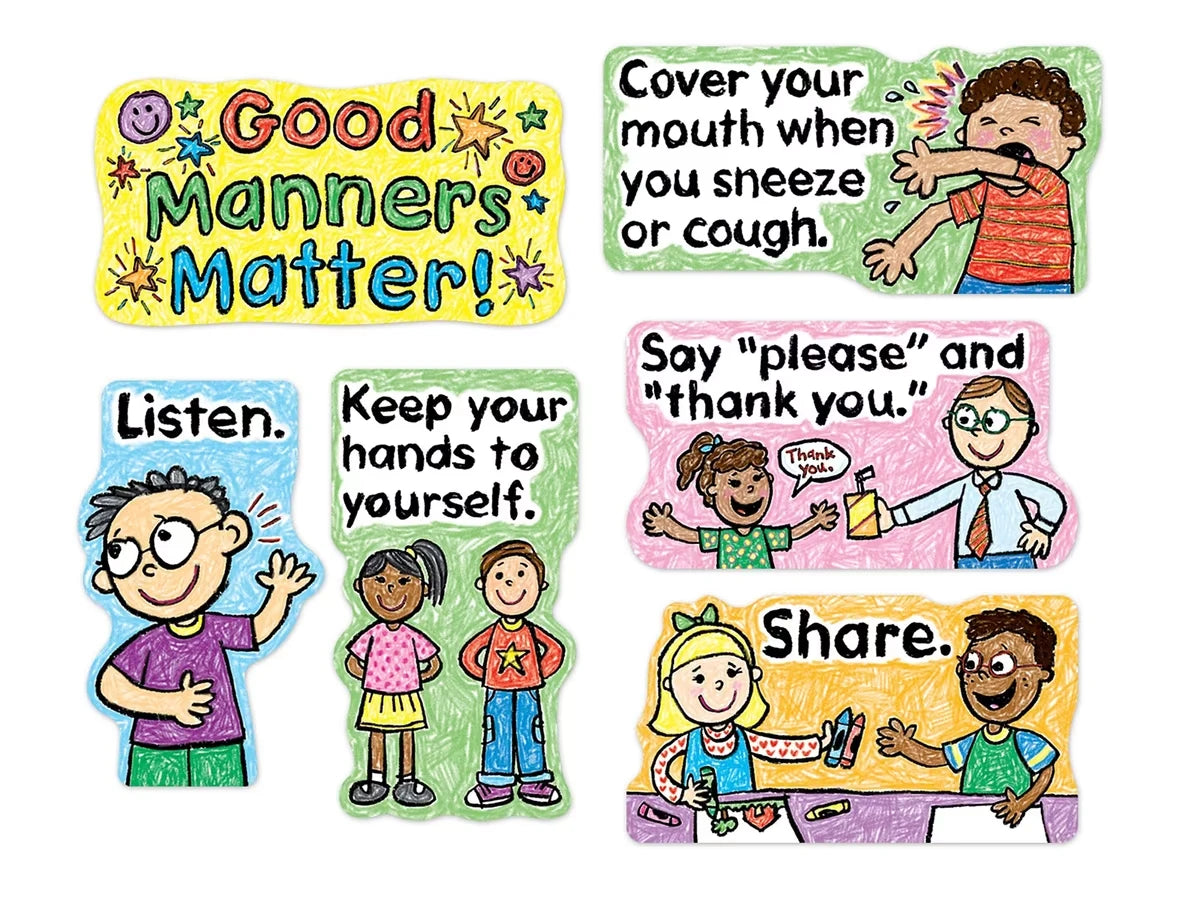 Good Manners Matter! Bulletin Board Set - US 2538