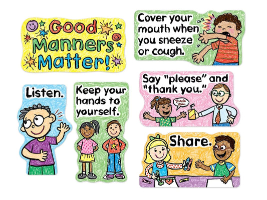 Good Manners Matter! Bulletin Board Set - US 2538
