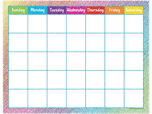 Scribble Classroom Calendar - US 4461