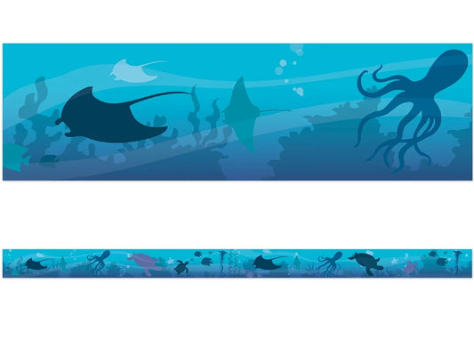 Seas the Day Underwater Life Border - US 1222