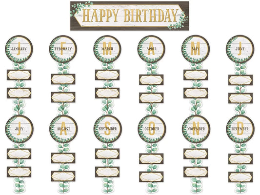Eucalyptus Birthday Bulletin Board Set - US 2255