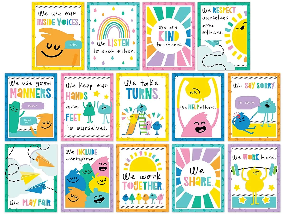 Happy Place Motivational Mini Poster Pack - US 2072