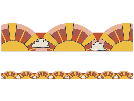 Adventurer Sunrise Scalloped Border - US 6142