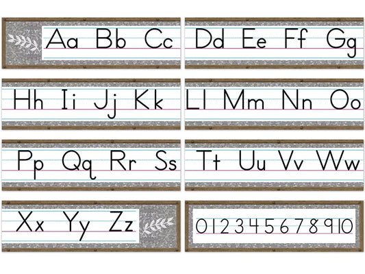 Home Sweet Classroom Traditional Manuscript Bulletin Board Set - US 8385