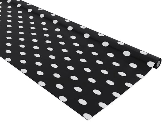 Black & White Polka Dot Fadeless® Paper Roll - US 7976