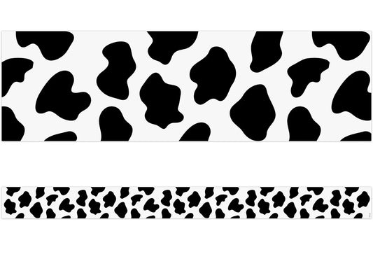 Farm Friends Cow Print Border - US 2790