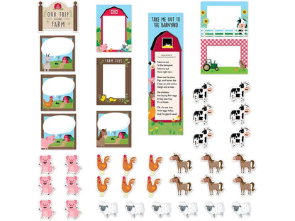 Farm Friends Our Trip to the Farm Bulletin Board Set - US 8035