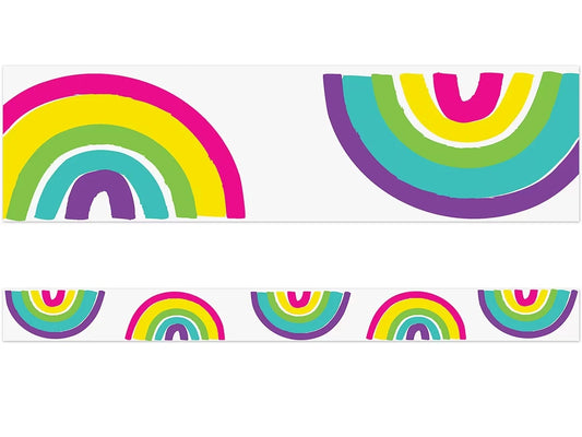 Kind Vibes Rainbow Border - US 8879