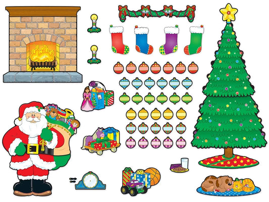 Christmas Scene Bulletin Board Set - US 6835