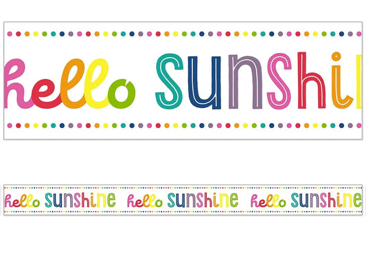 Hello Sunshine Border - US 9078