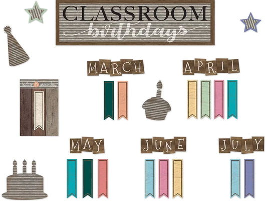 Home Sweet Classroom Birthday Bulletin Board Set - US 3102