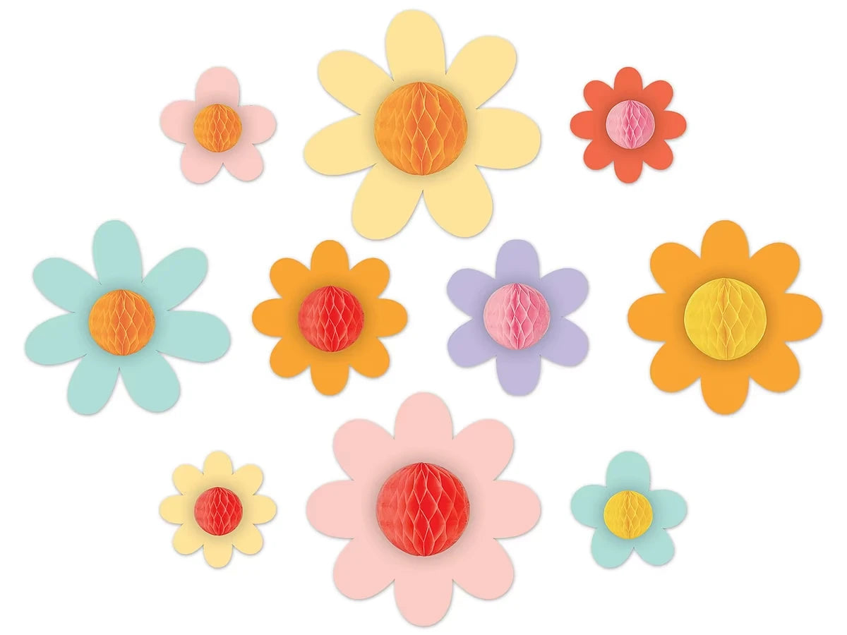 Groovy Flowers 3-D Accents - US 2331