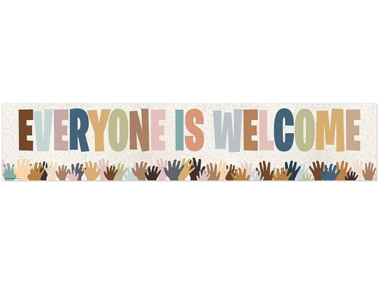 Everyone Is Welcome Banner - US 6317