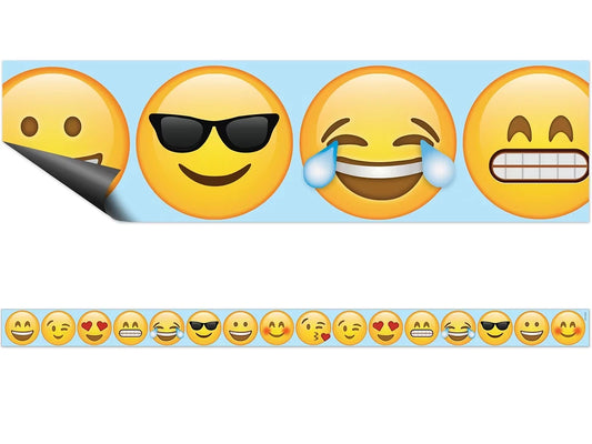 Emoji Fun Magnetic Border - US 6653