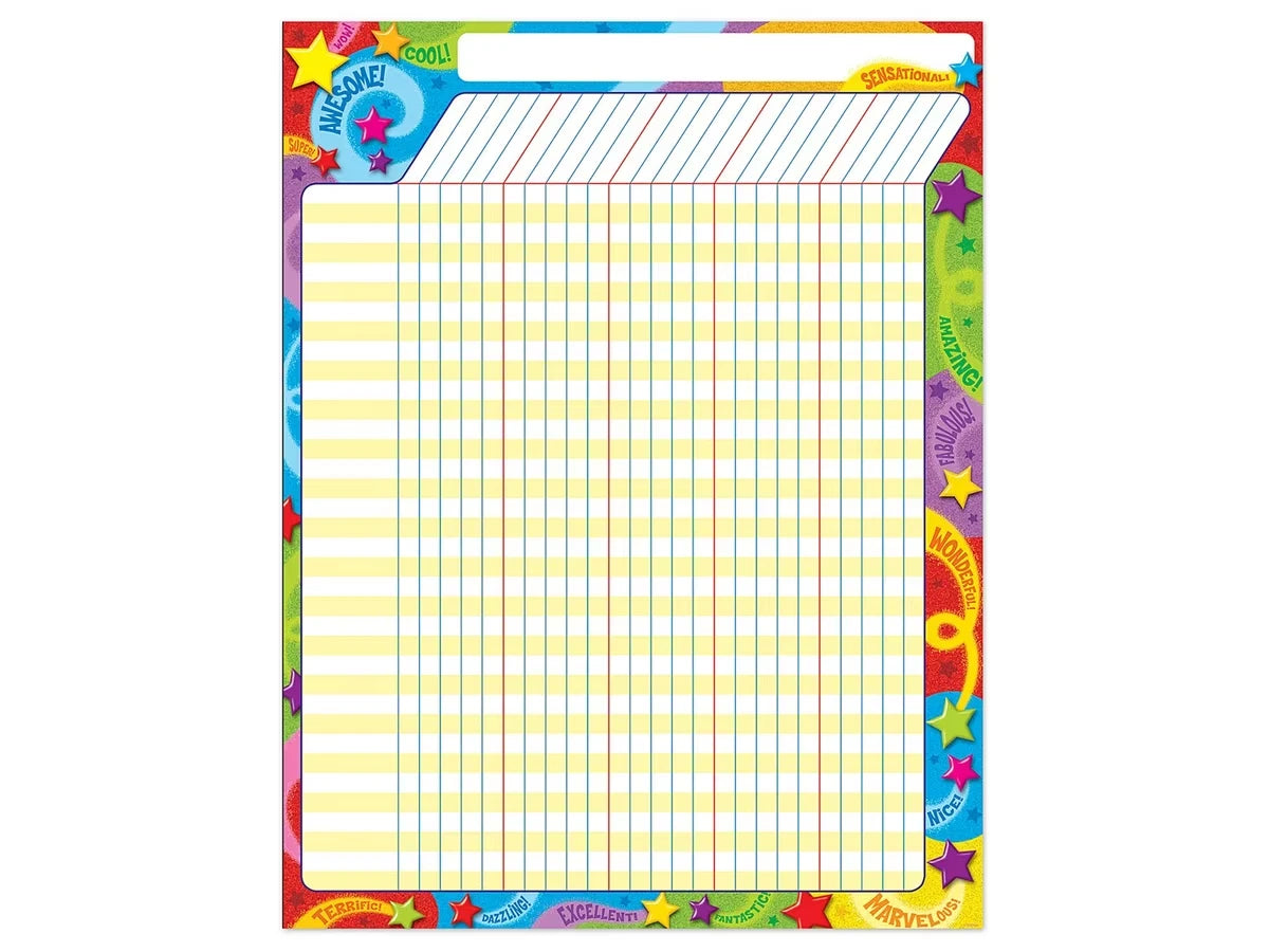 Superstars Incentive Chart - US 4864