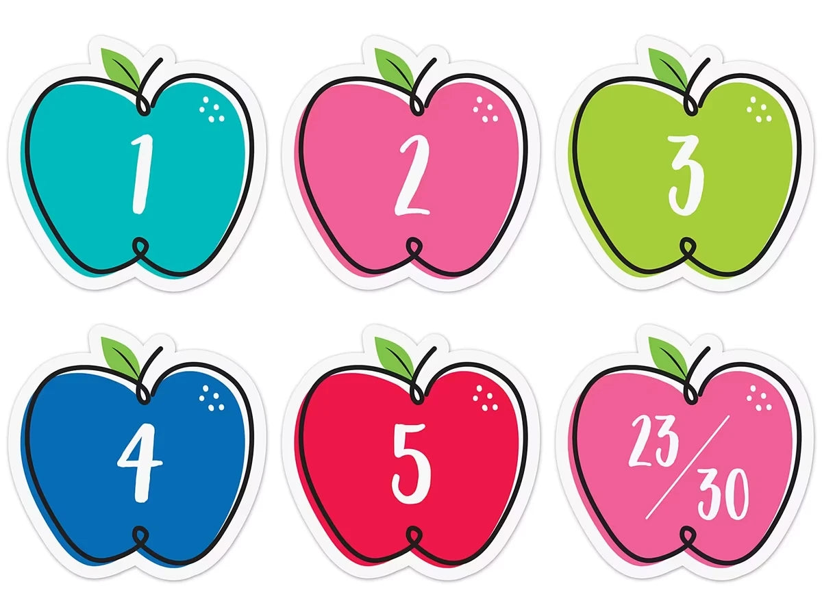 Doodle Apple Calendar Mini Accents - US 5008