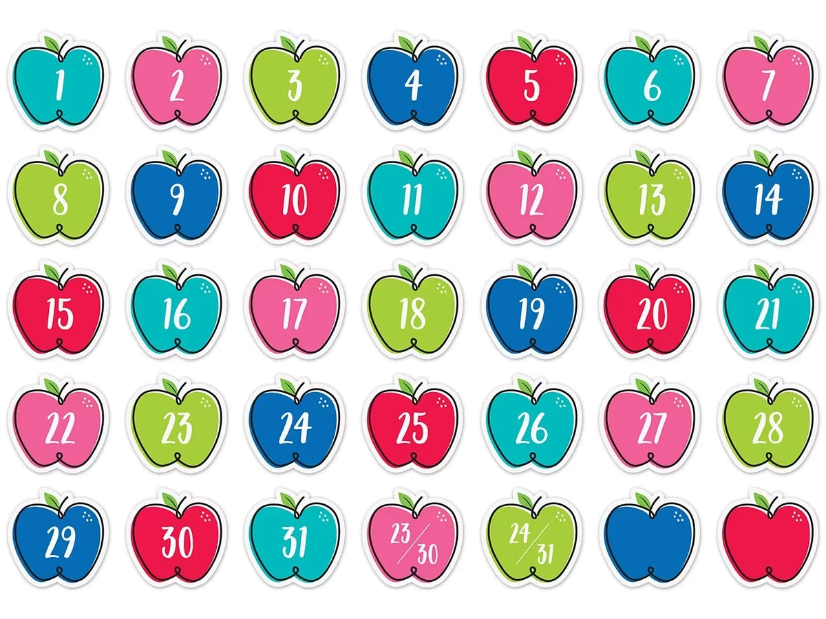 Doodle Apple Calendar Mini Accents - US 5008