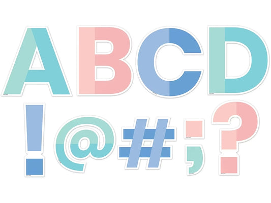 Calm & Cool 5" Punch-Out Letters - US 7071