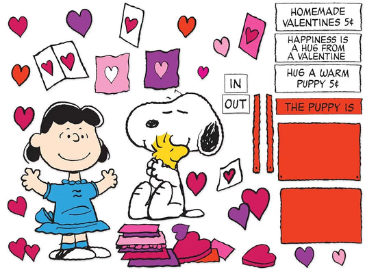 Peanuts® Valentine’s Day Bulletin Board Set - US 1209