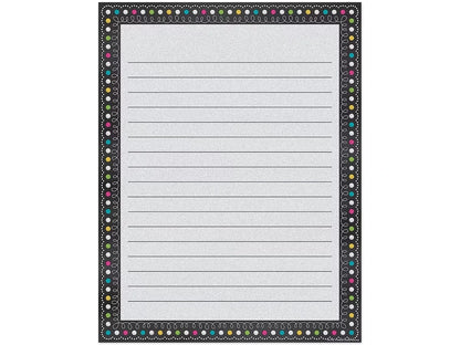 Chalkboard Brights Lined Poster - US 3747