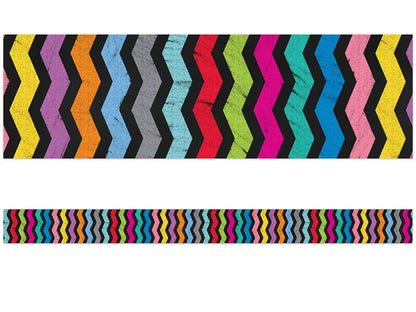 Colorful Chalkboard Double-Sided Border - US 2630