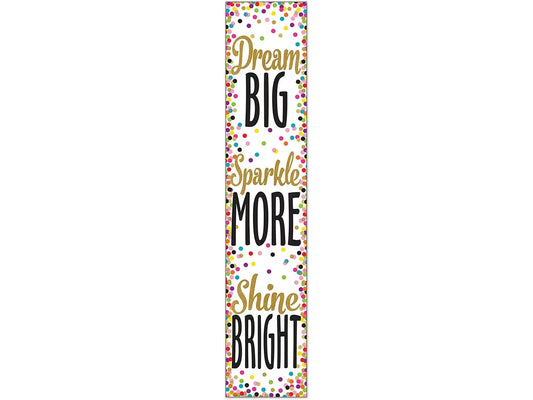 Confetti Motivational Banner - US 8655