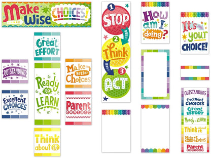 Painted Palette Behavior Management Bulletin Board Set - US 4945