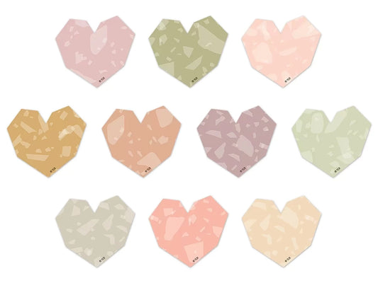 Terrazzo Tones Heart Mini Accents - US 3199