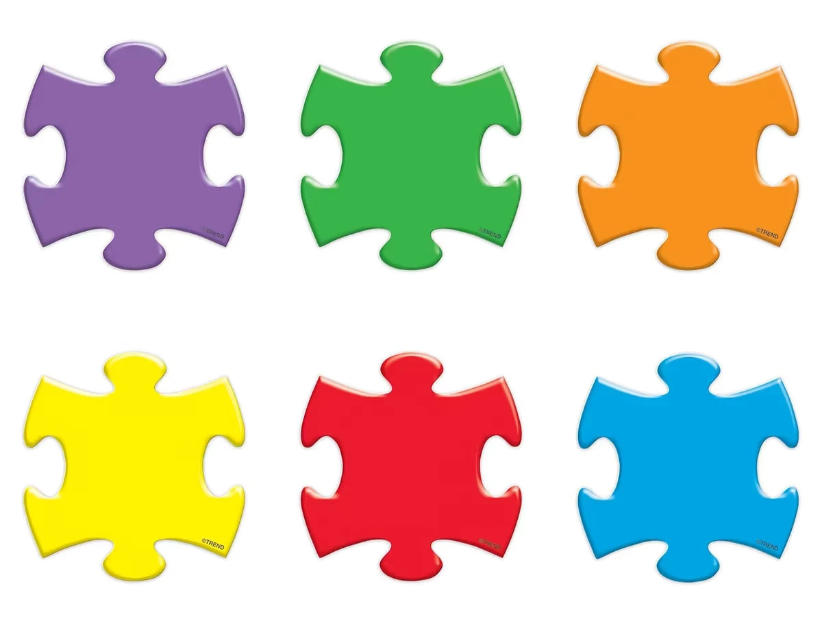 Puzzle Piece Mini Accents - US 6291