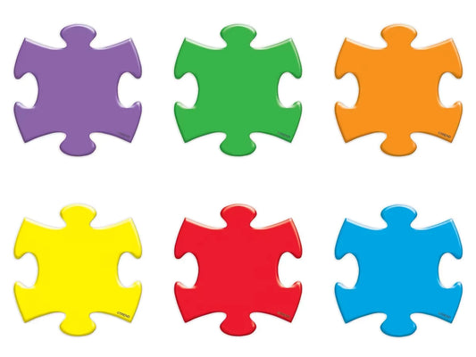 Puzzle Piece Mini Accents - US 6291