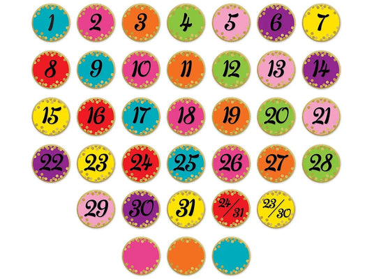 Confetti Calendar Mini Accents - US 8670