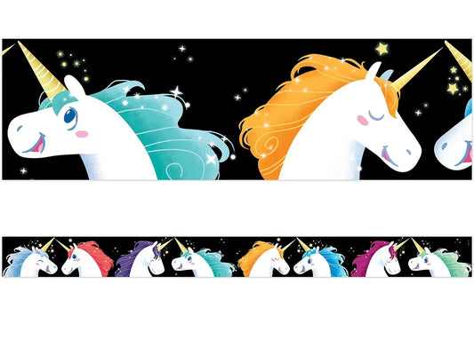 Mystical Magical Unicorn Border - US 7695