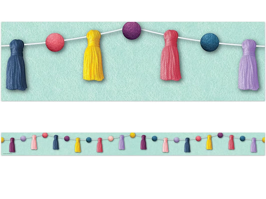Oh Happy Day! Pom-Pom & Tassel Border - US 4884