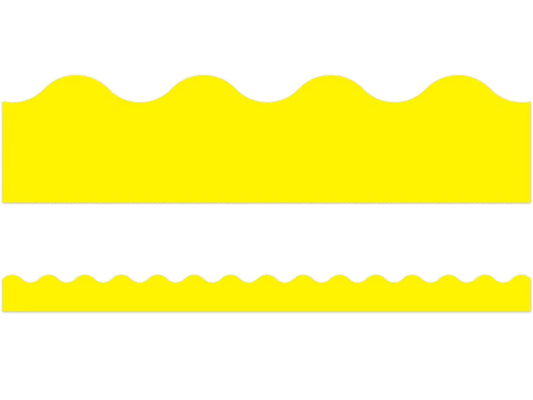 Yellow Scalloped Border - US 2859