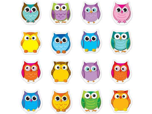 Colorful Owl Mini Accents - US 7753