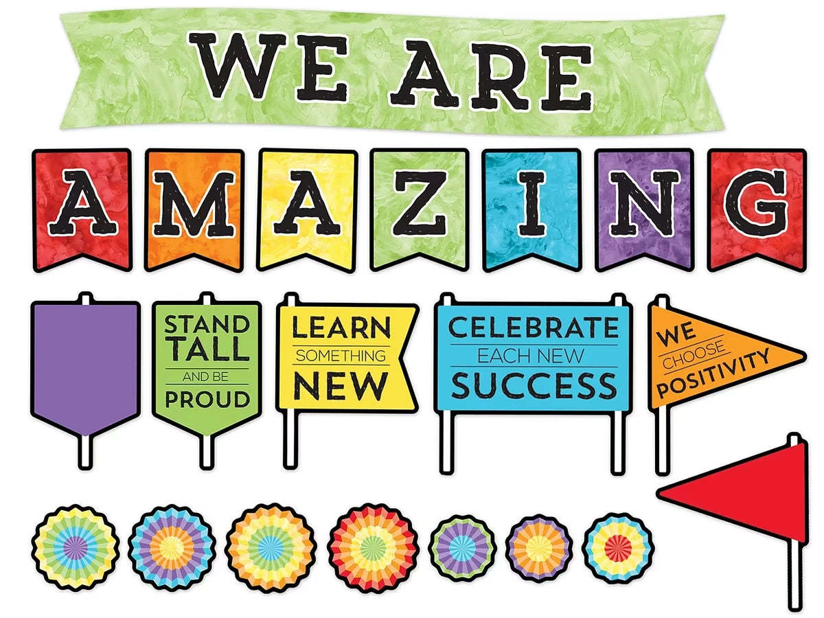 Celebrate Learning Bulletin Board Set - US 8243