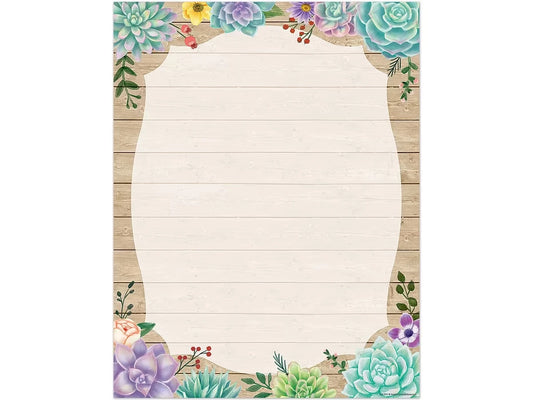 Rustic Bloom Blank Poster - US 6289