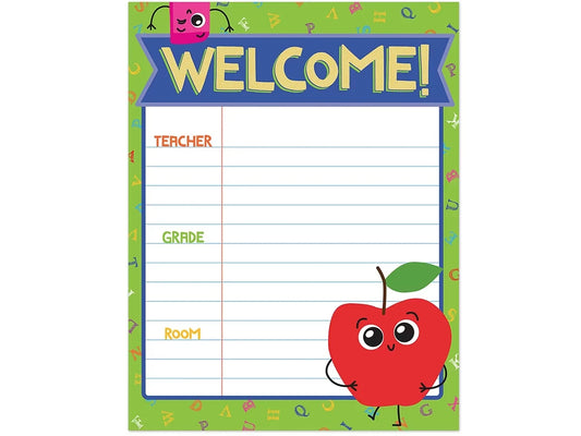 School Tools Welcome Poster - US 6695