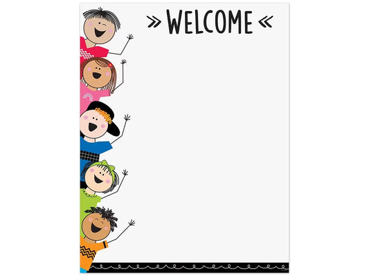 Stick Kids Welcome Poster - US 9898