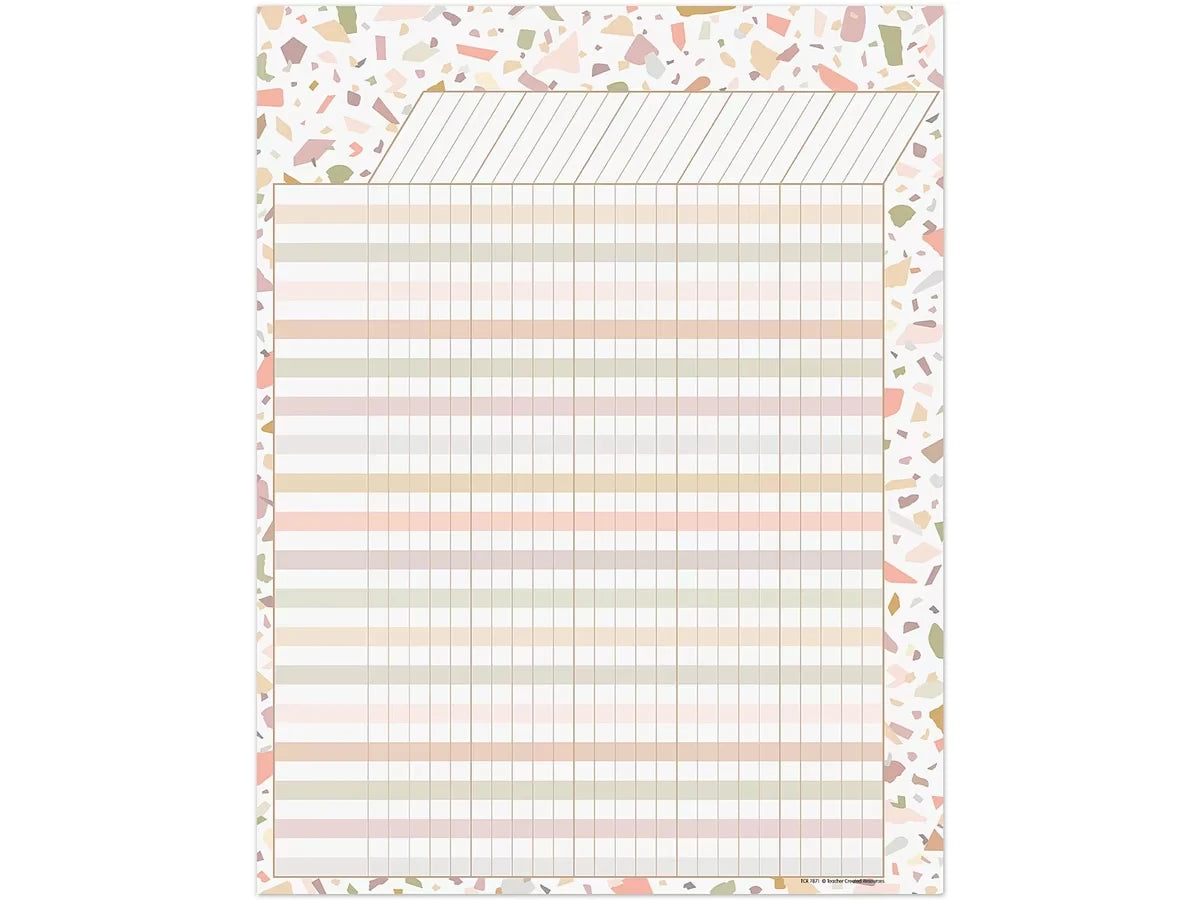 Terrazzo Tones Incentive Chart - US 3267