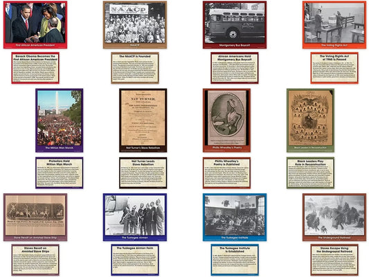 Black History Event Card Accents - US 5750