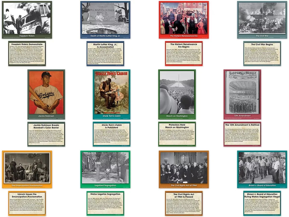 Black History Event Card Accents - US 5750